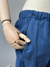 Hose aus festem Stoff - navy