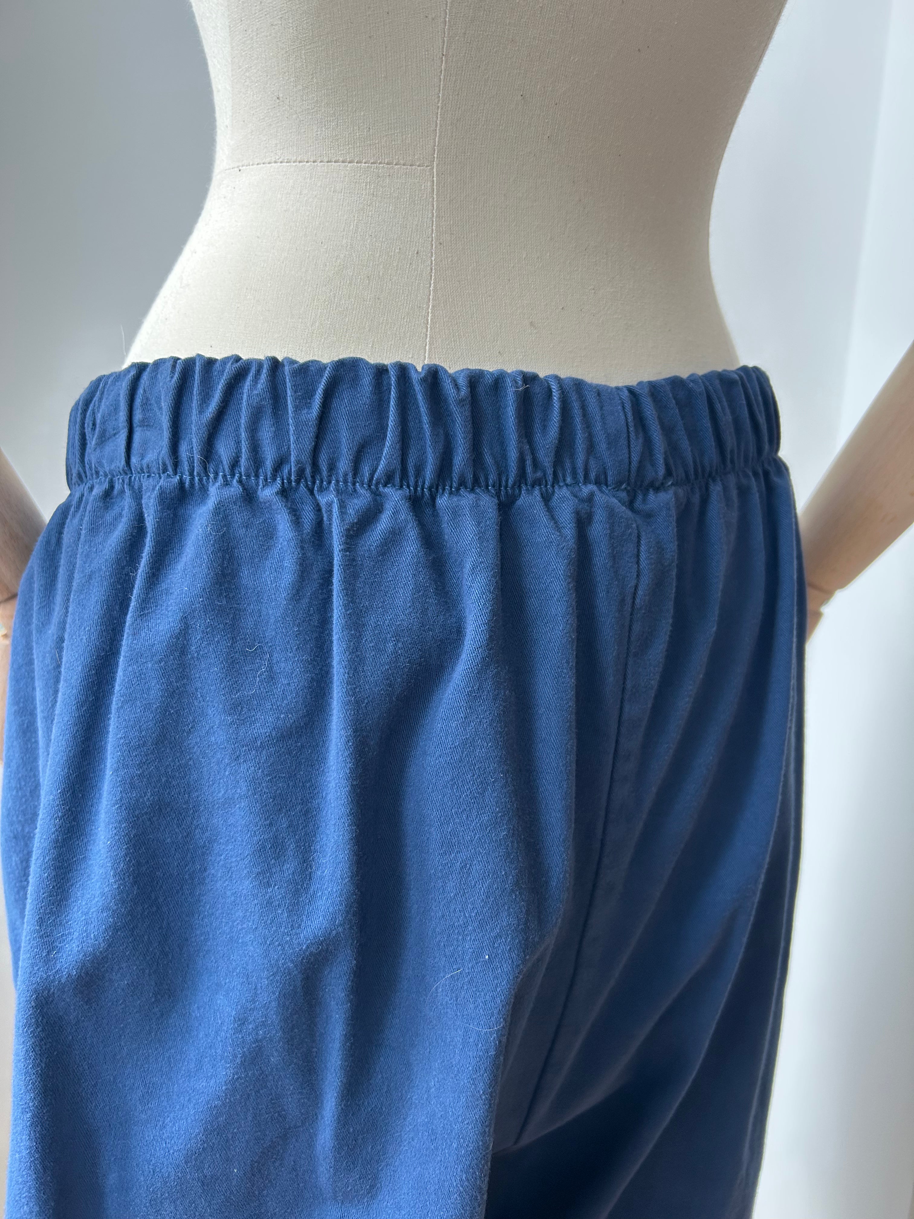 Hose aus festem Stoff - navy