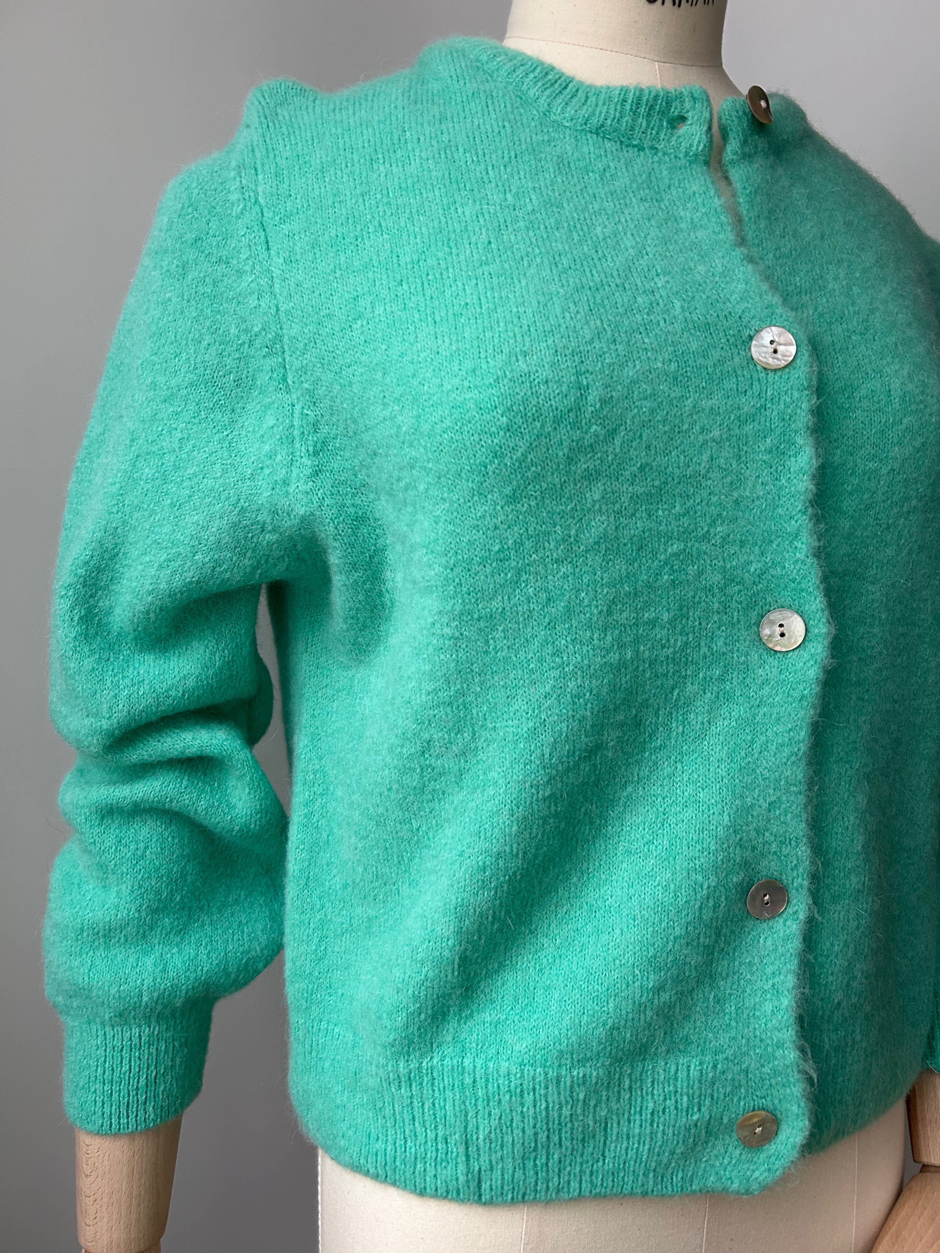 Strickjacke Cardigan - Mint