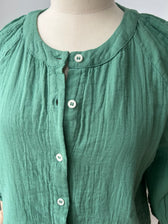 Bluse Onagre - Tiefes Grasgrün