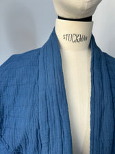 Kimono-Jacke dunkelblau