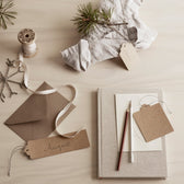 Geschenkanhänger aus Papier - Größe M - 10er Set