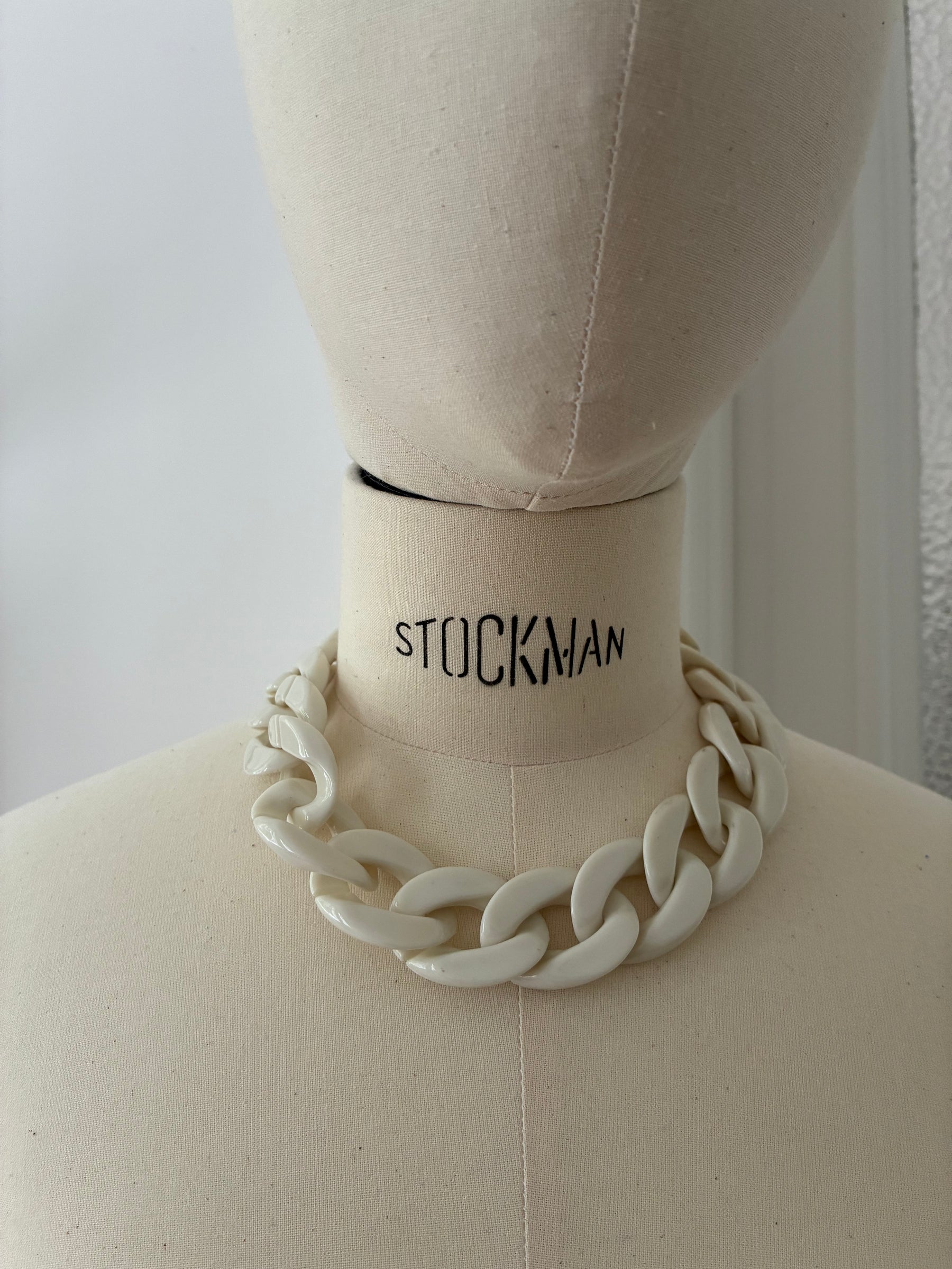 Halskette Big Chain - Off-White
