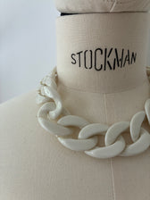 Halskette Big Chain - Off-White