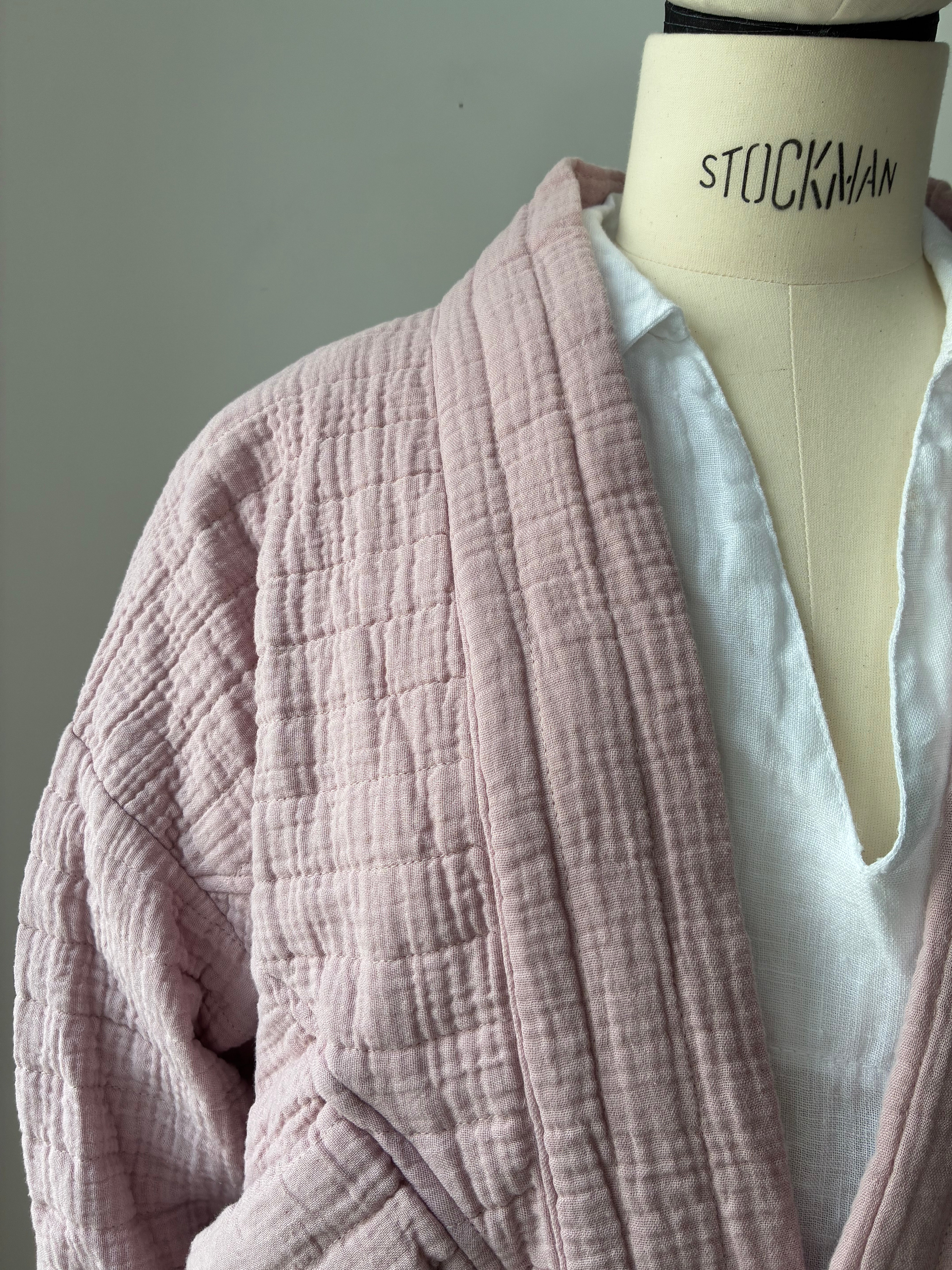 Kimono-Jacke - altrosa
