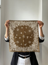 Tuch Mysore Khaki - 50 x 50 cm