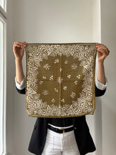 Tuch Mysore Avocado - 50 x 50 cm