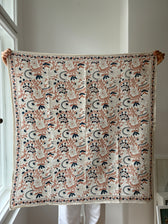 Schal Delhi Creme - 100 x 100 cm