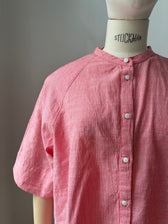 Bluse Abu Dhabi - Hot Coral Stripe / Koralle Gestreift