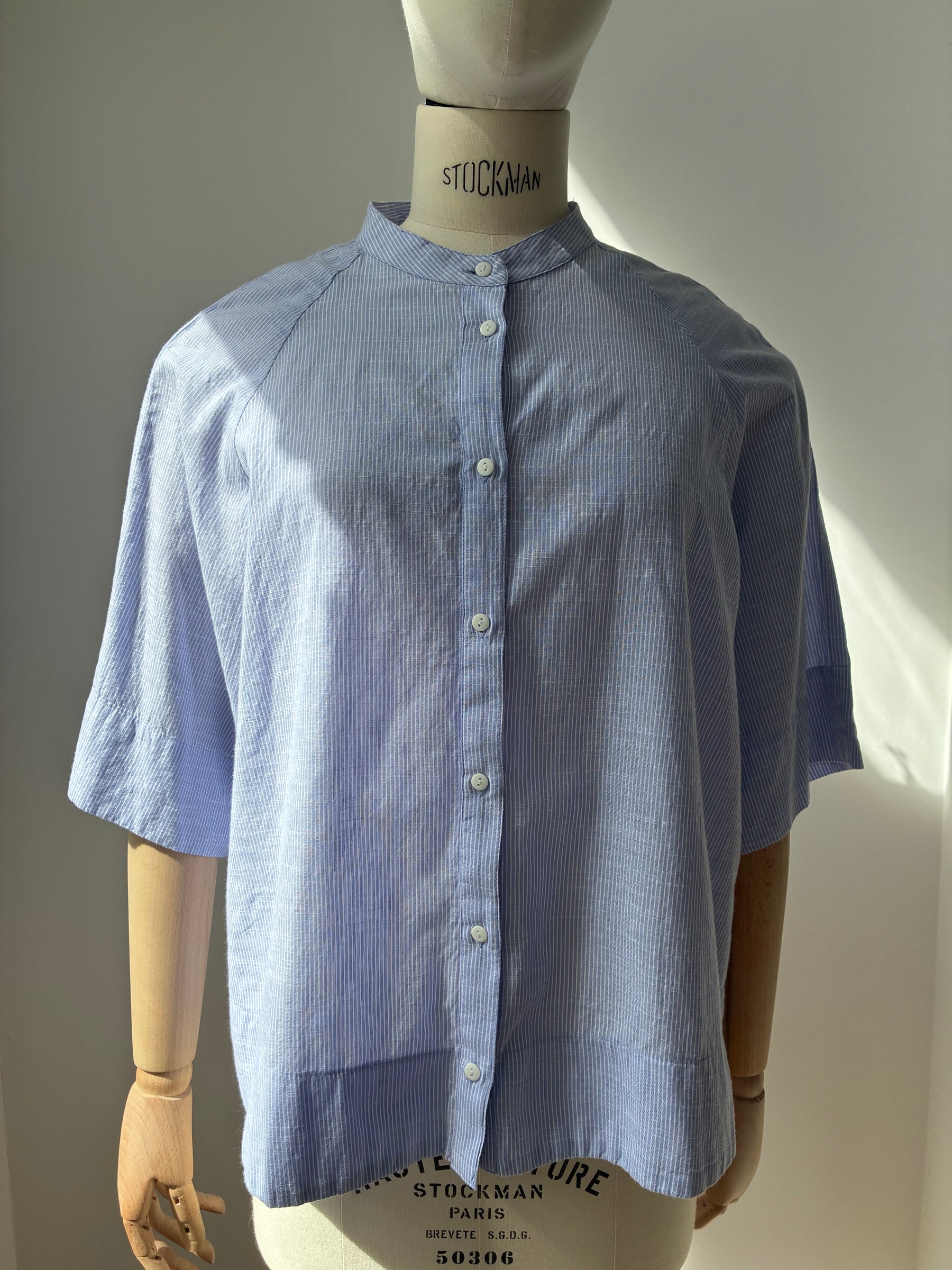 Bluse Abu Dhabi - Baby Lavender Stripe/ Lavendel Gestreift