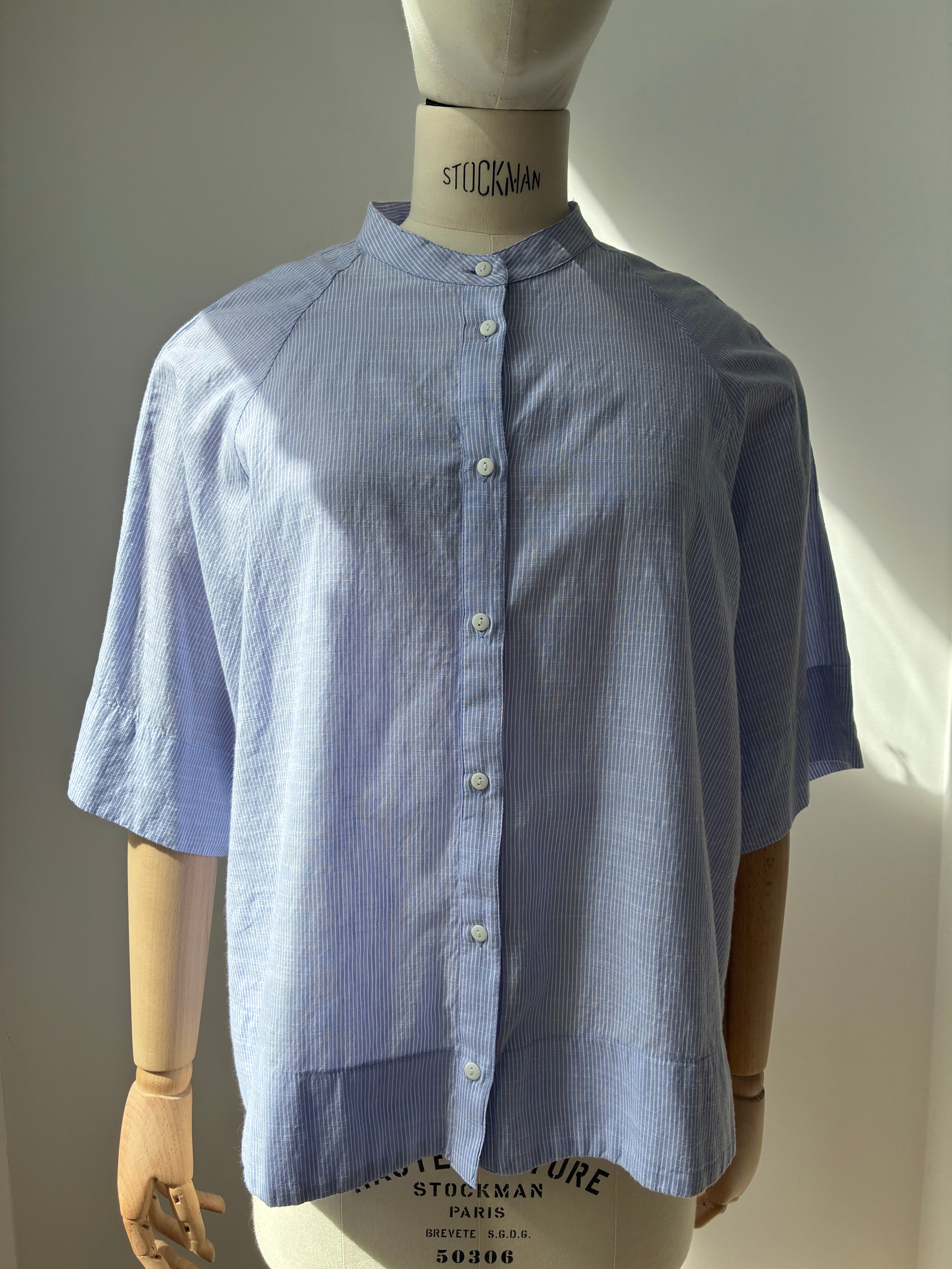 Bluse Abu Dhabi - Baby Lavender Stripe/ Lavendel Gestreift