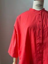 Bluse Seoul - Hot Coral / Koralle