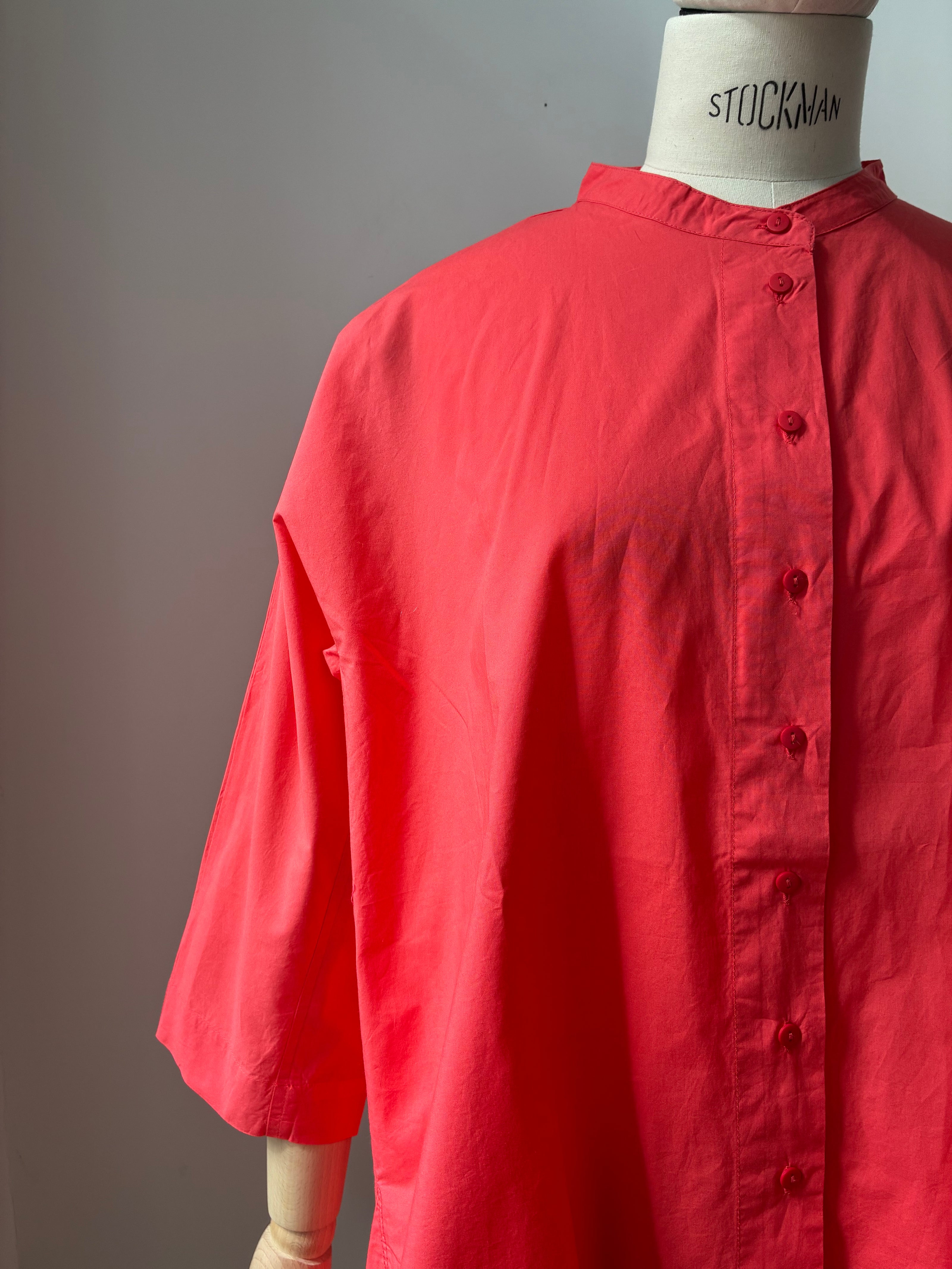 Bluse Seoul - Hot Coral / Koralle
