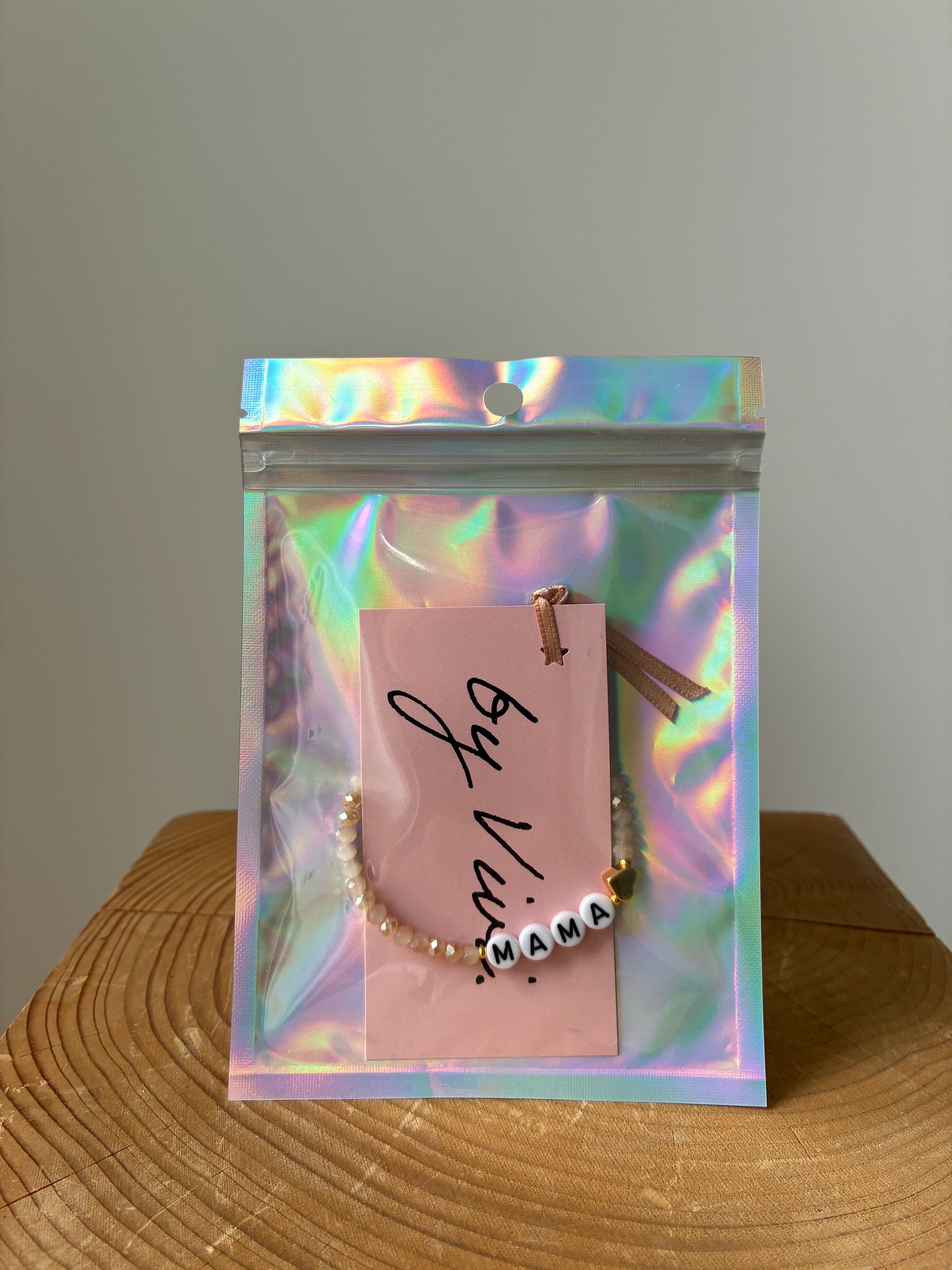 Perlenarmband Mama