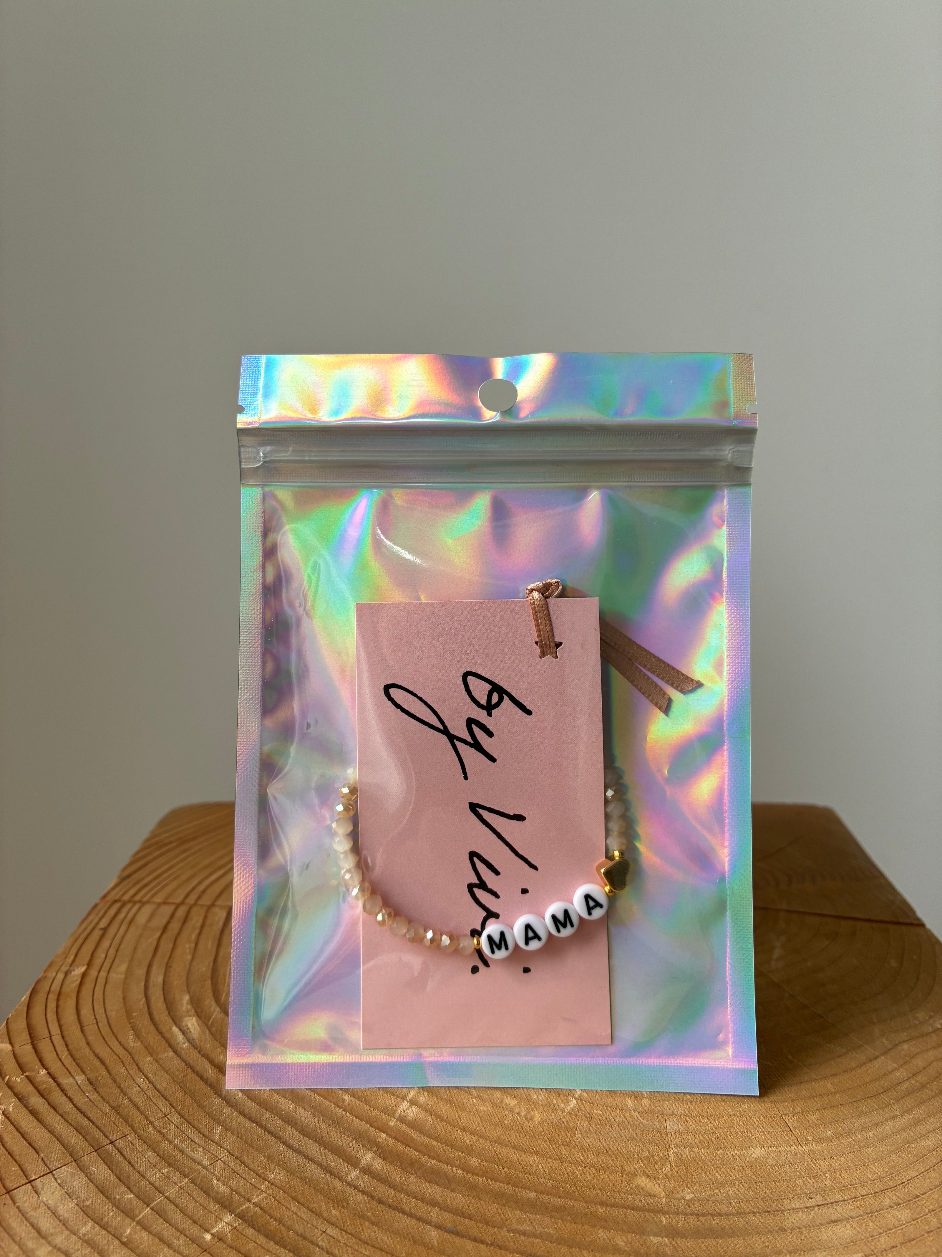 Perlenarmband Mama