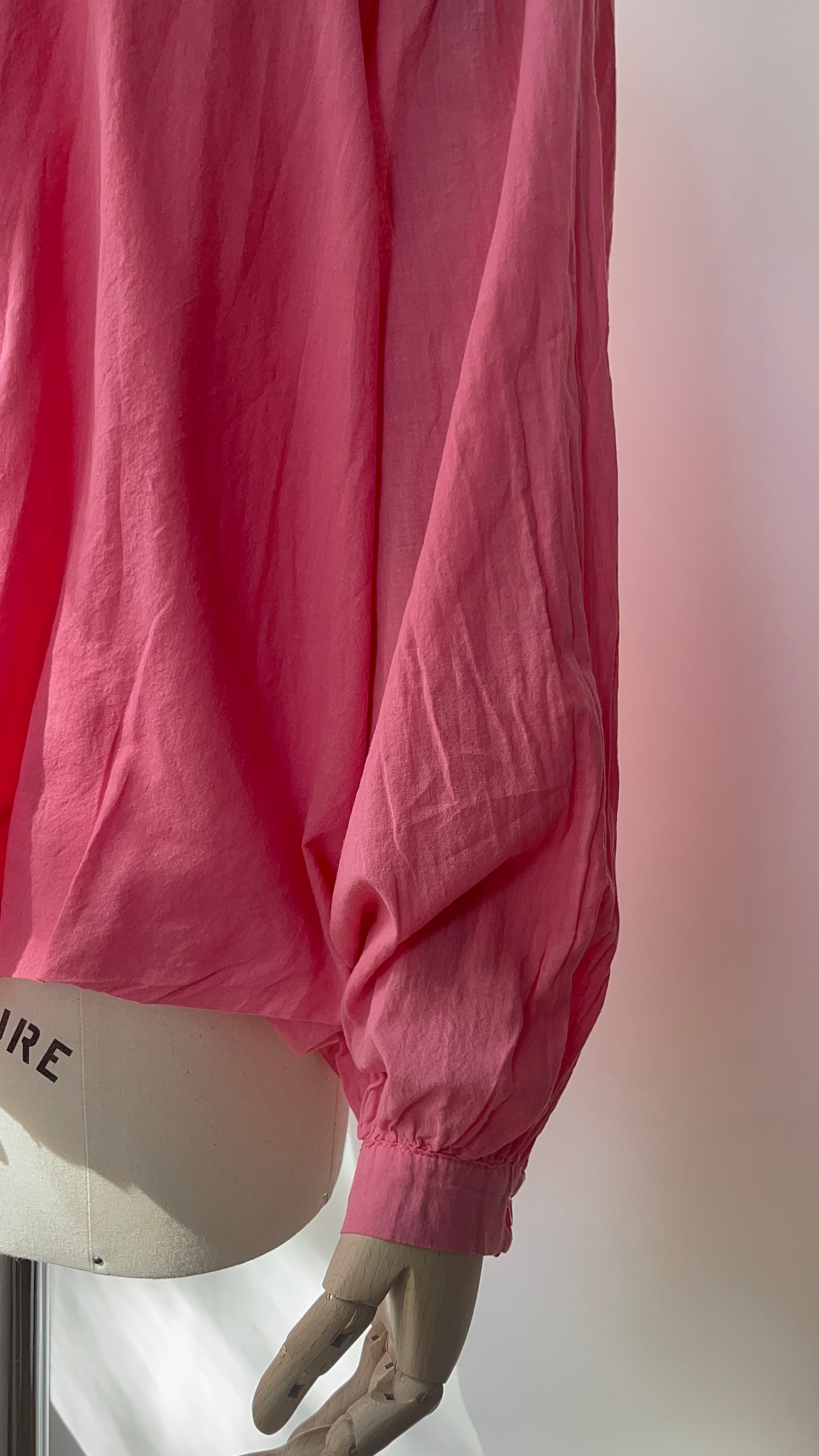 Sommerbluse - pink