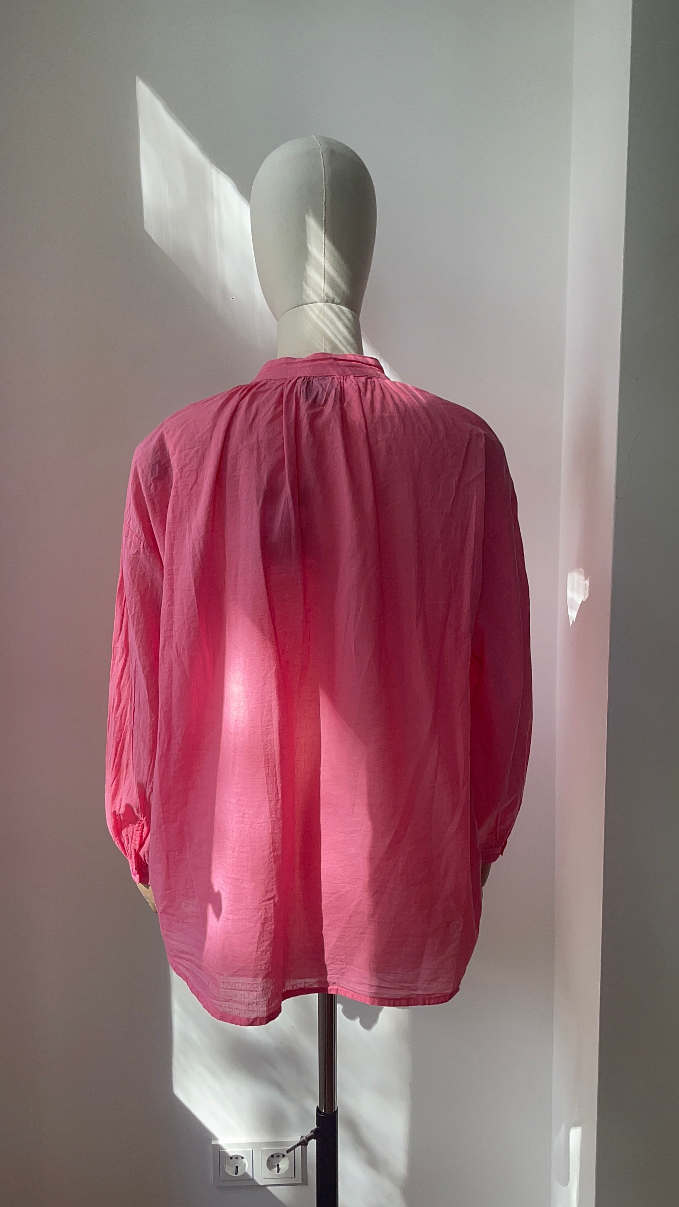 Sommerbluse - pink