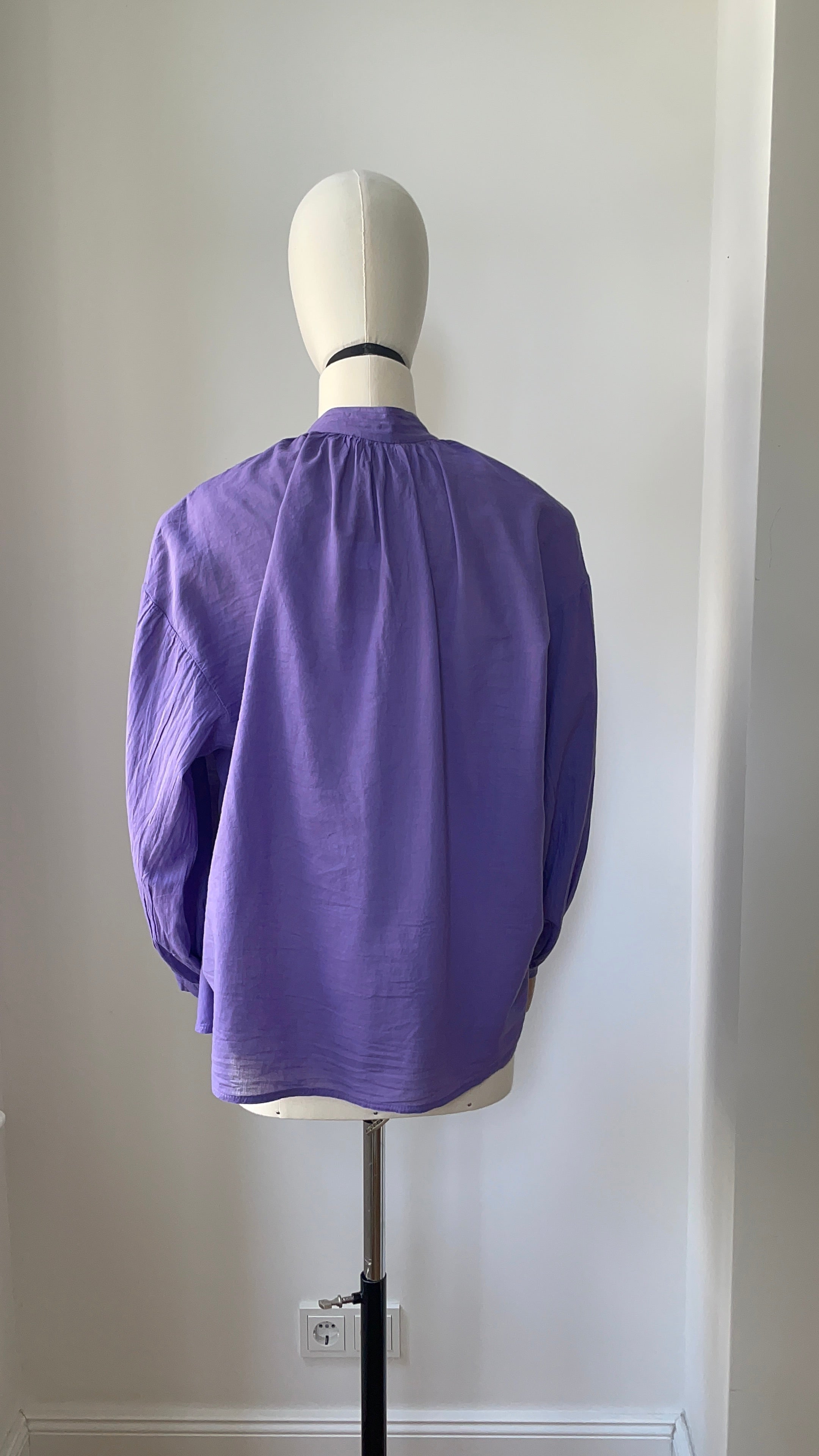 Sommerbluse - Lila