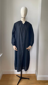 Sommerliches Blusenkleid - Schwarz
