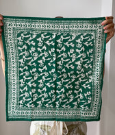 Tuch Mumbai Tanne - 50 x 50 cm