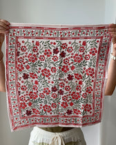 Tuch Amma Kirsche - 50 x 50 cm