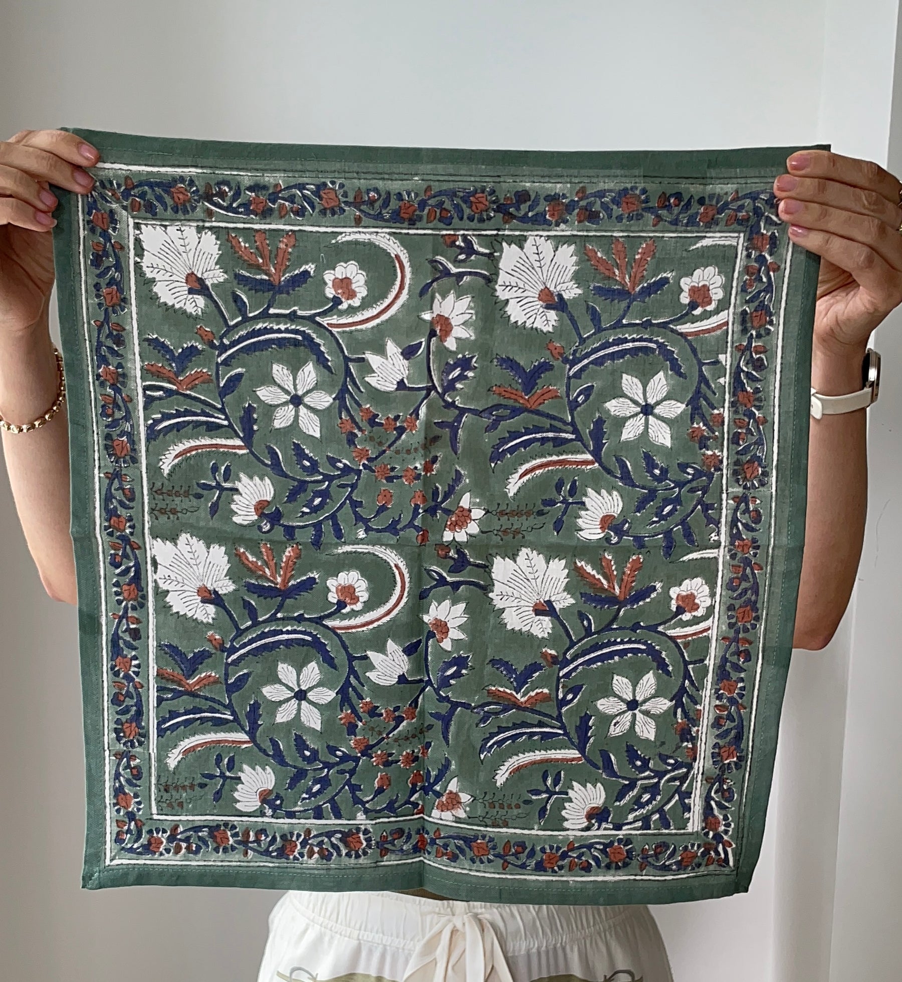Tuch Delhi Brousse - 50 x 50 cm