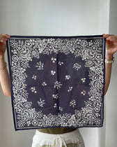 Tuch Mysore Anthrazit - 50 x 50 cm