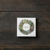 Weihnachtskranz – Grußkarten 8er Set mit Umschlägen