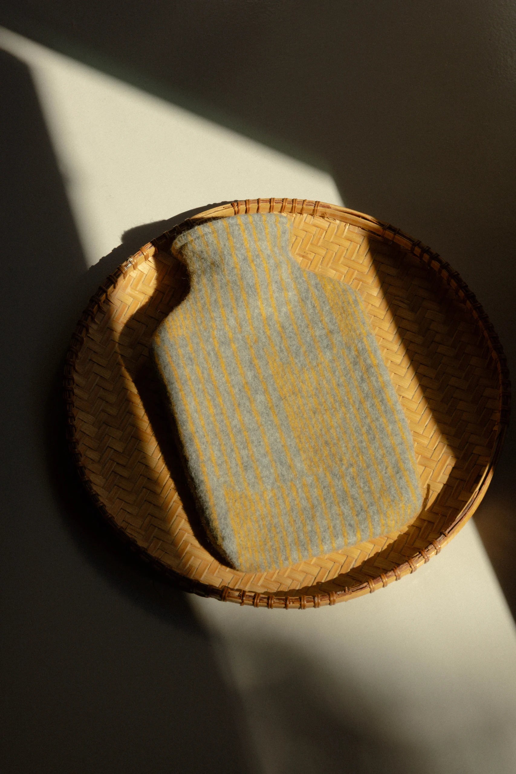 Wärmflasche Aurora - Grau/Orange