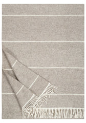 Wolldecke AIKA –   white-nature's beige