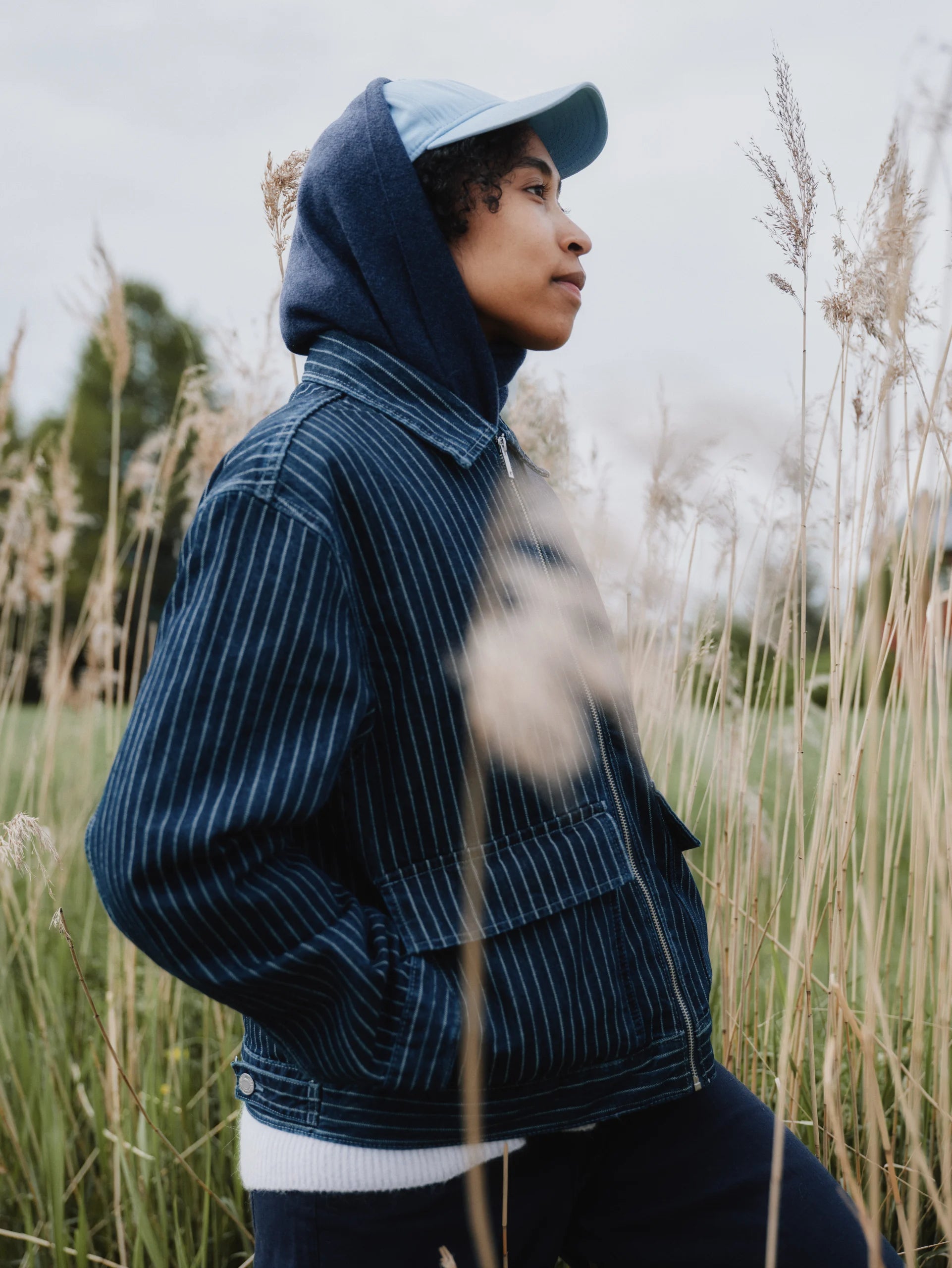 Wollschal Hanki aus Merino-Wolle - Grau