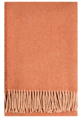 Wolldecke Ilo - powder/cinnamon