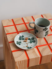 Untertasse Clover / Kleeblatt