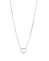 Halskette Organic Heart - silber