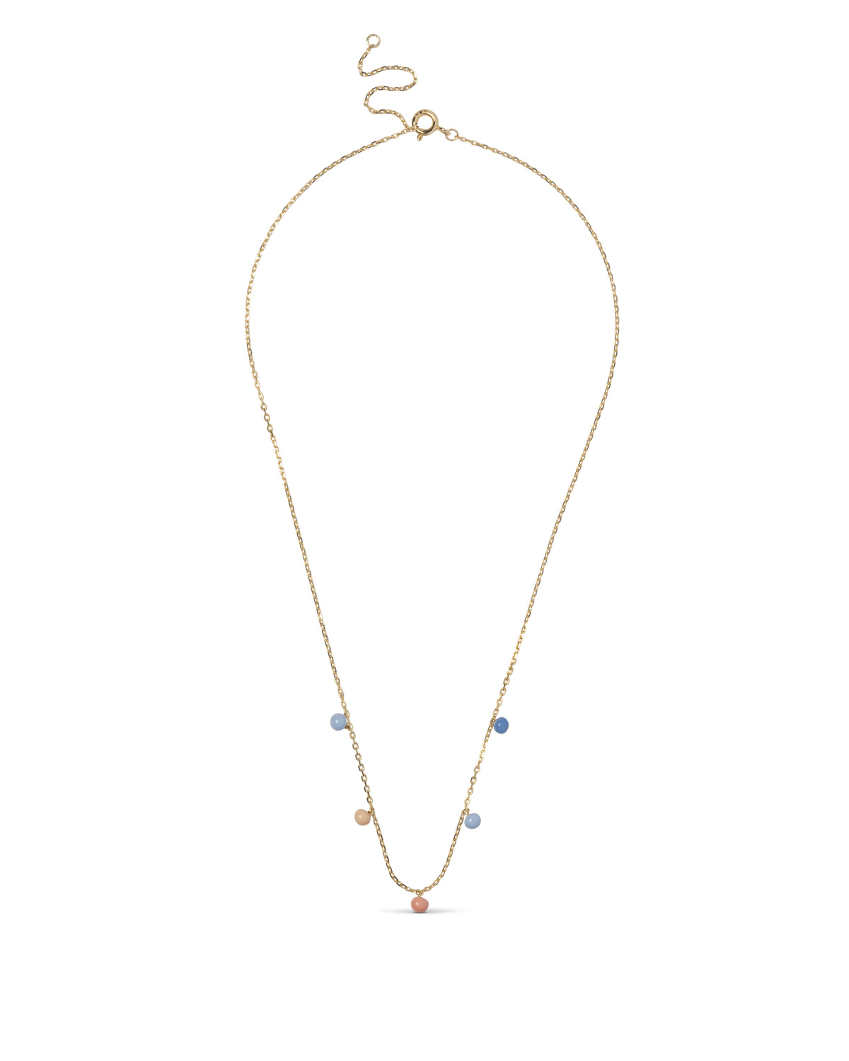 Halskette Theresia - Gold/Sunset