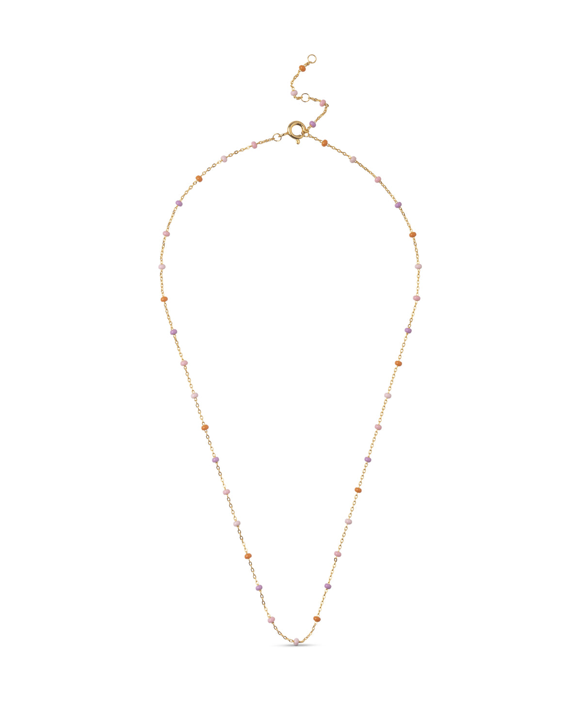 Halskette Lola - gold/blush