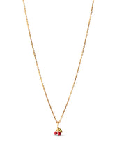 Halskette Cherry - red/gold