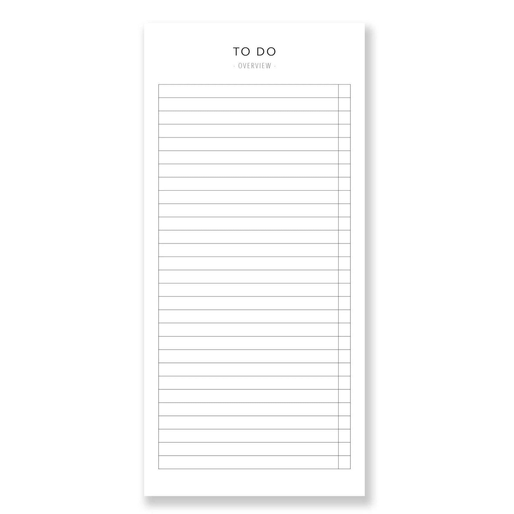 To Do Liste – Classic