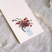 Notizblock – Espresso Bouquet