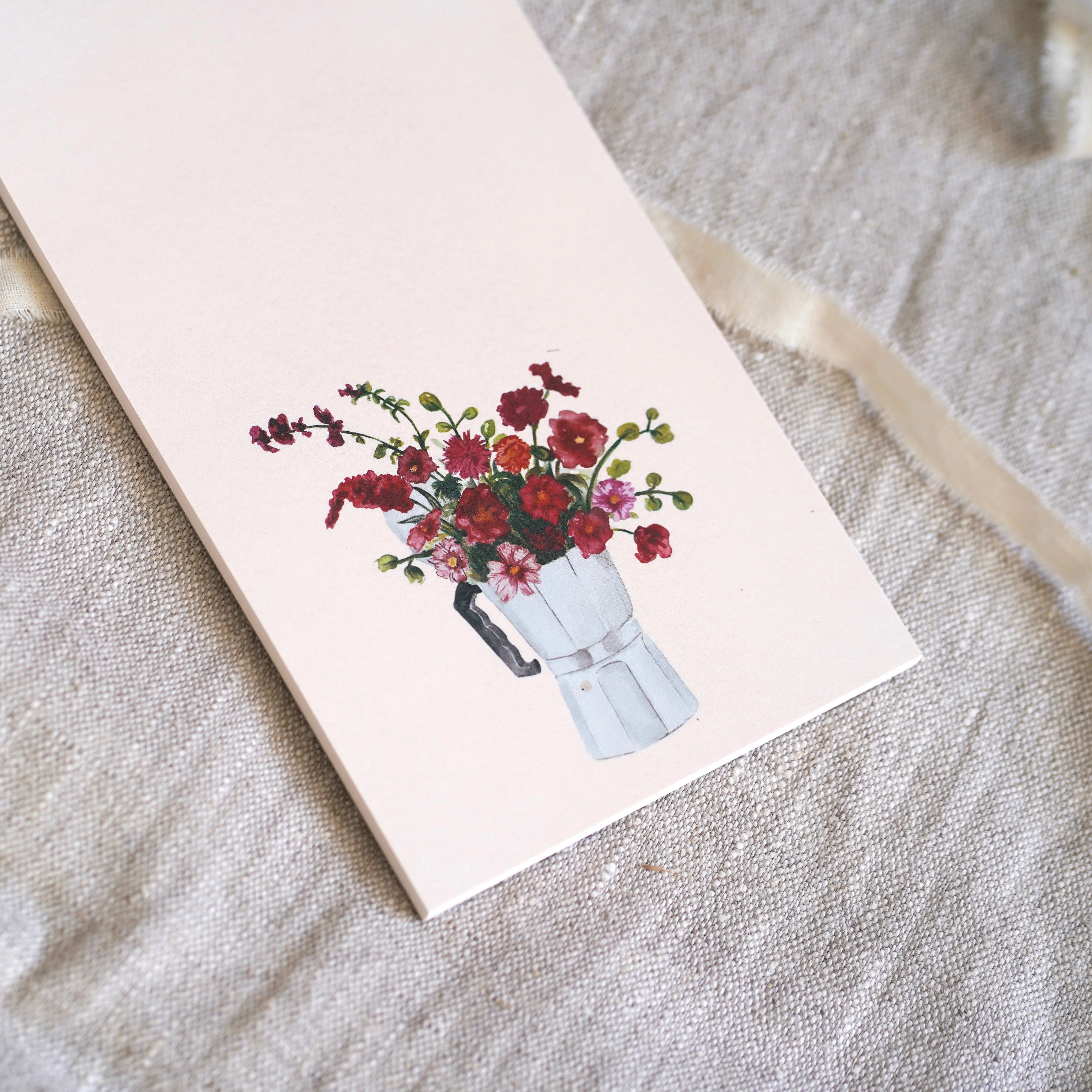 Notizblock – Espresso Bouquet