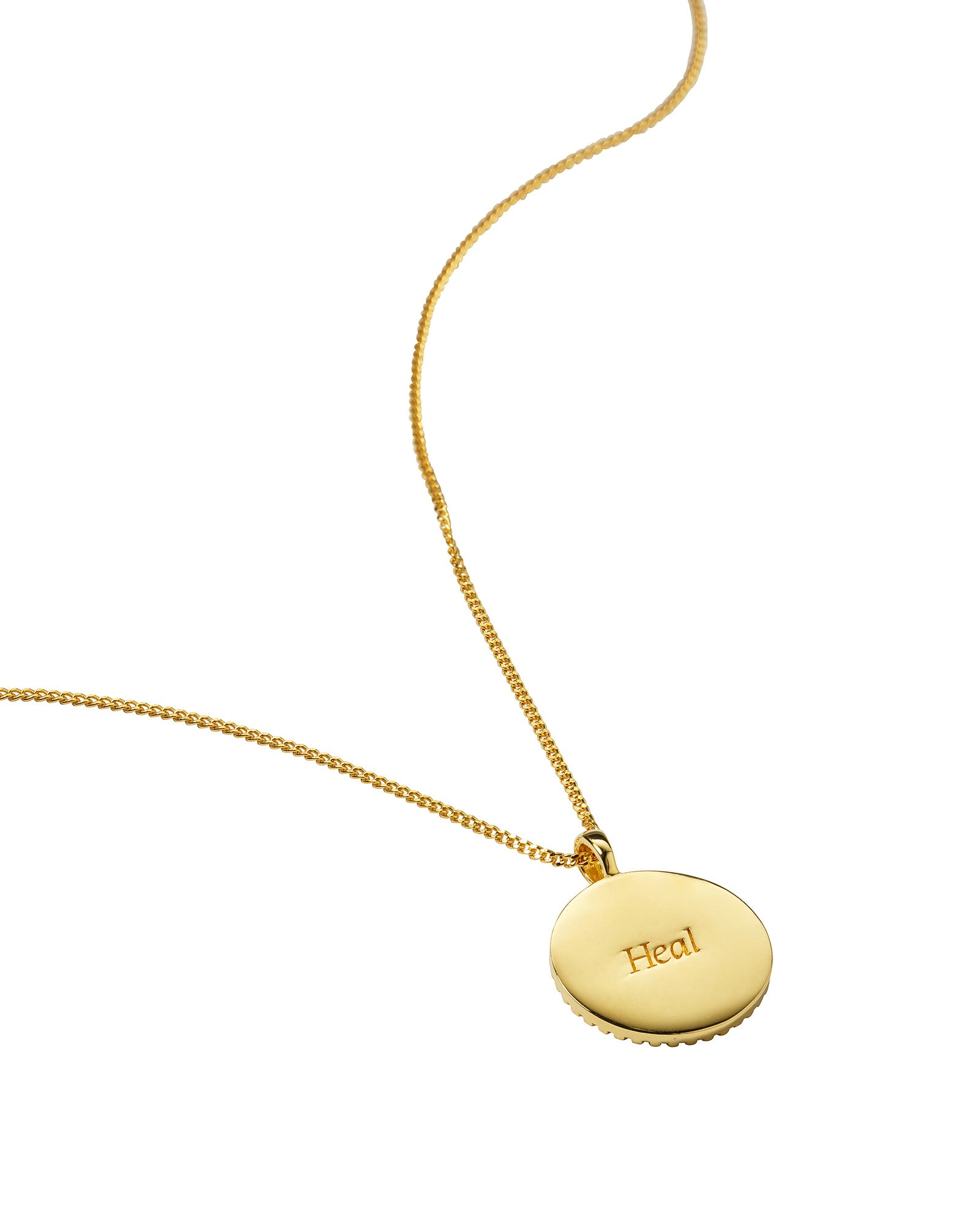 Halskette Lucky Coin Heal - Gold