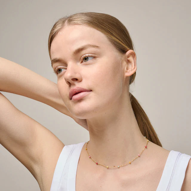 Halskette Lola Bold - gold/rainbow