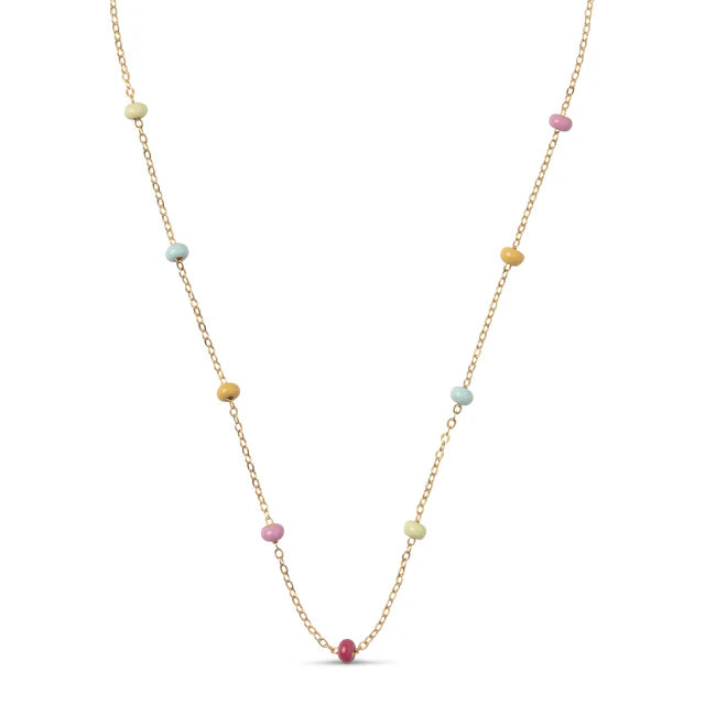 Halskette Lola Bold - gold/rainbow