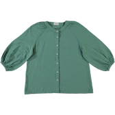 Bluse Onagre - Tiefes Grasgrün