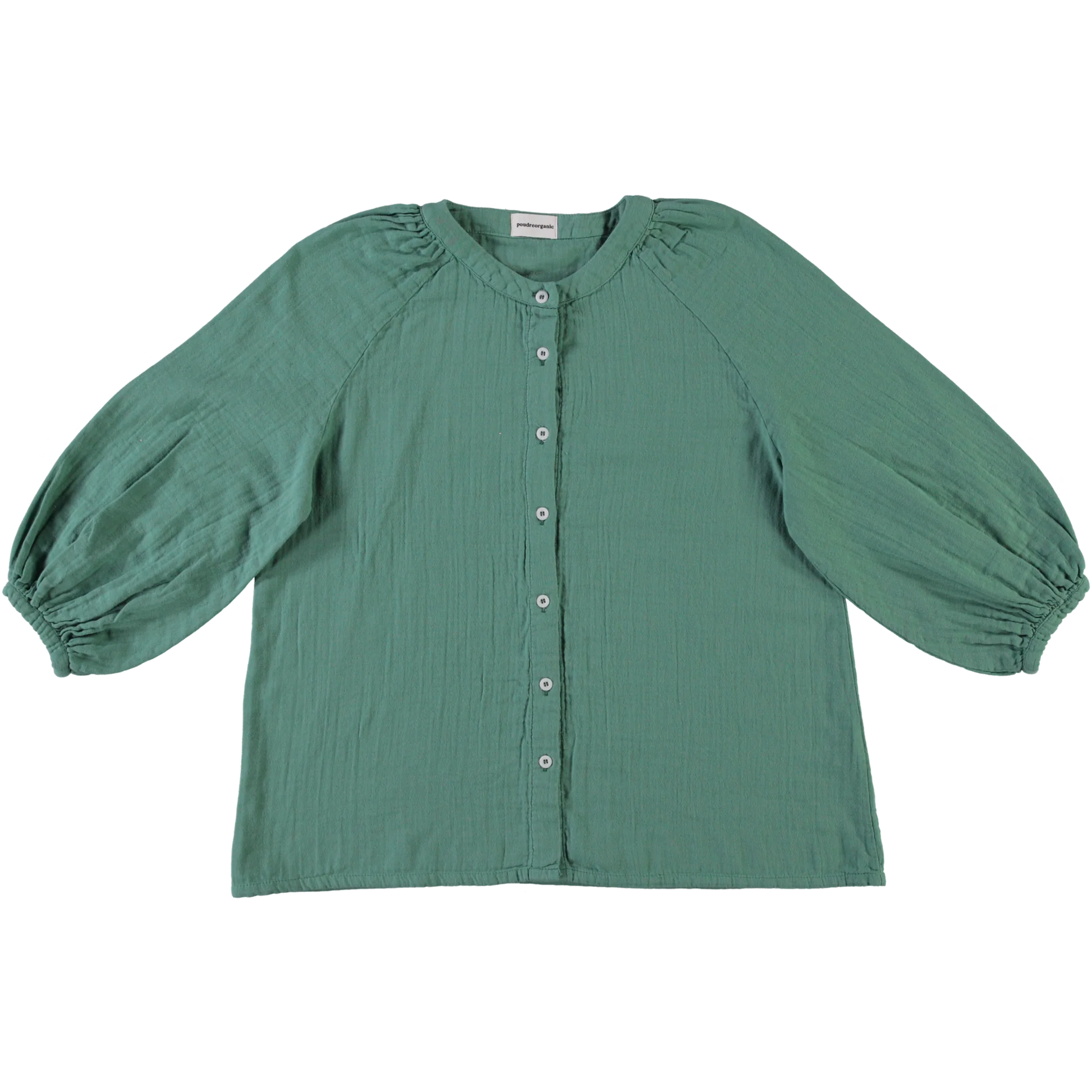Bluse Onagre - Tiefes Grasgrün
