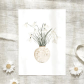 Postkarte - Schneeglöckchen