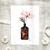 Postkarte - Coral Blossom