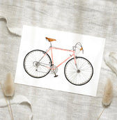 Postkarte - Pink Racer