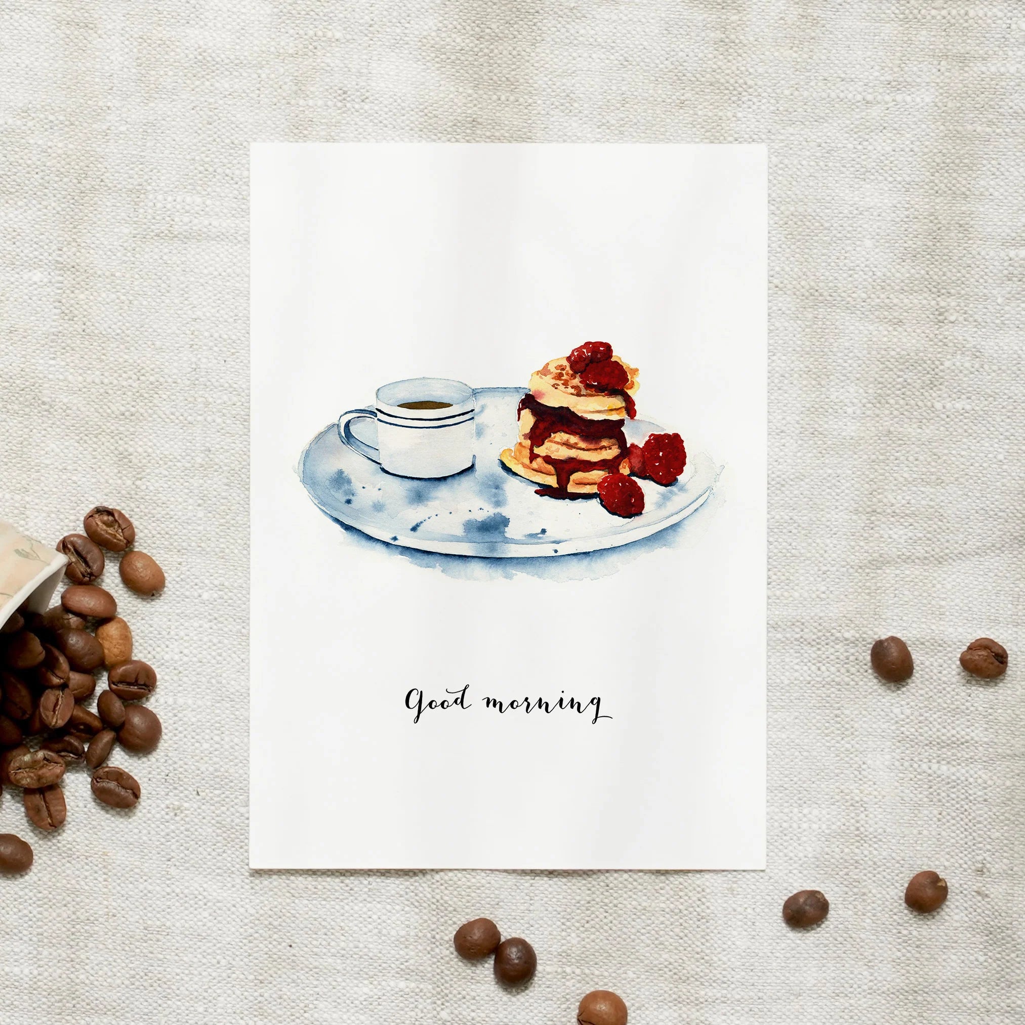 Postkarte - Good morning