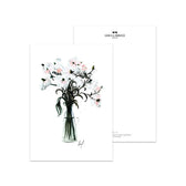Postkarte - Pastel Flowers